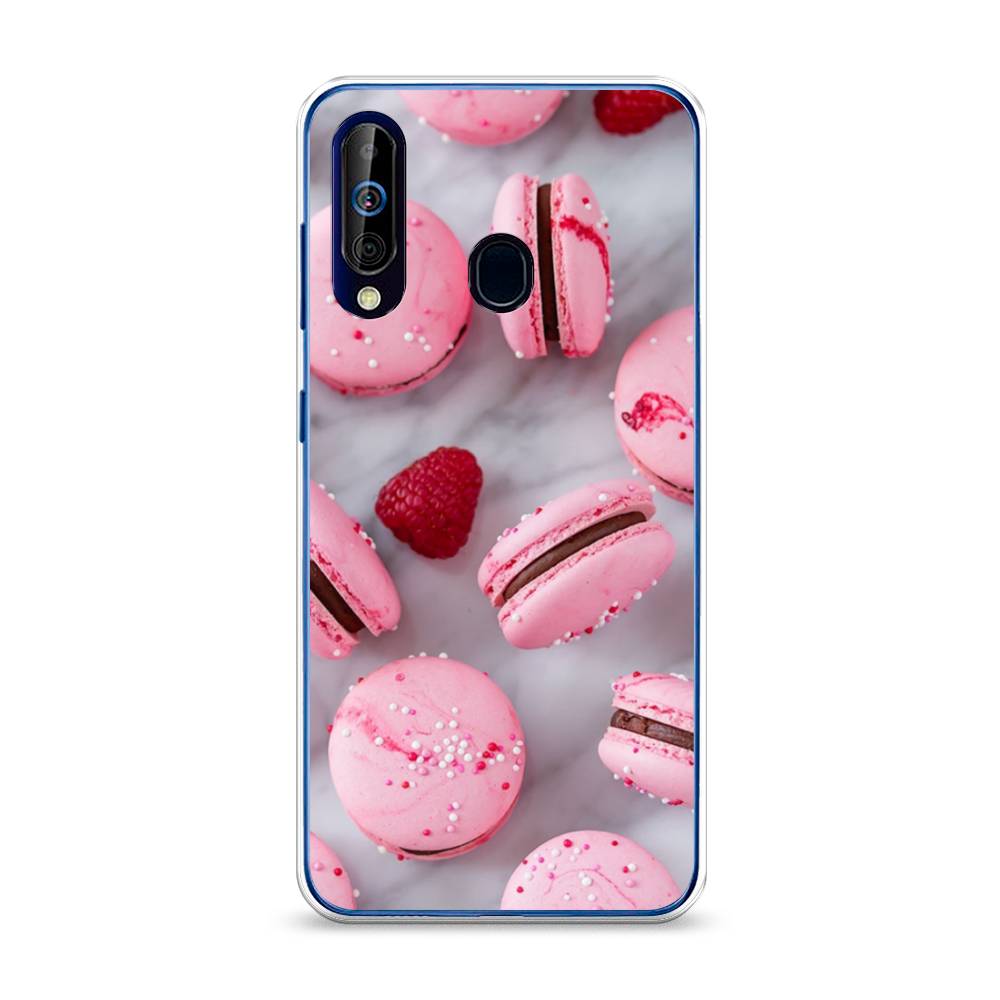 

Чехол Awog на Samsung Galaxy A60/M40 "Макарони с малиной", Разноцветный, 28250-10