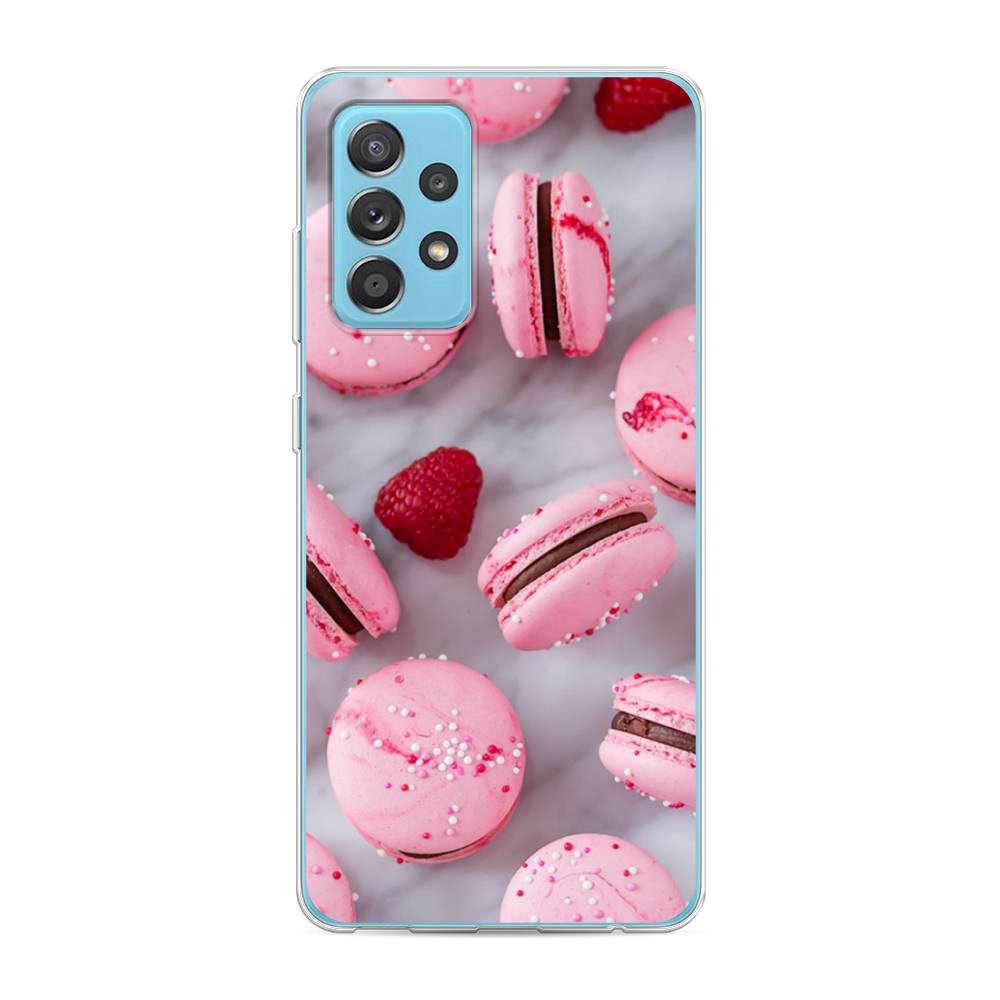 

Чехол Awog на Samsung Galaxy A52s / Самсунг A52s "Макарони с малиной", Разноцветный, 2106550-10