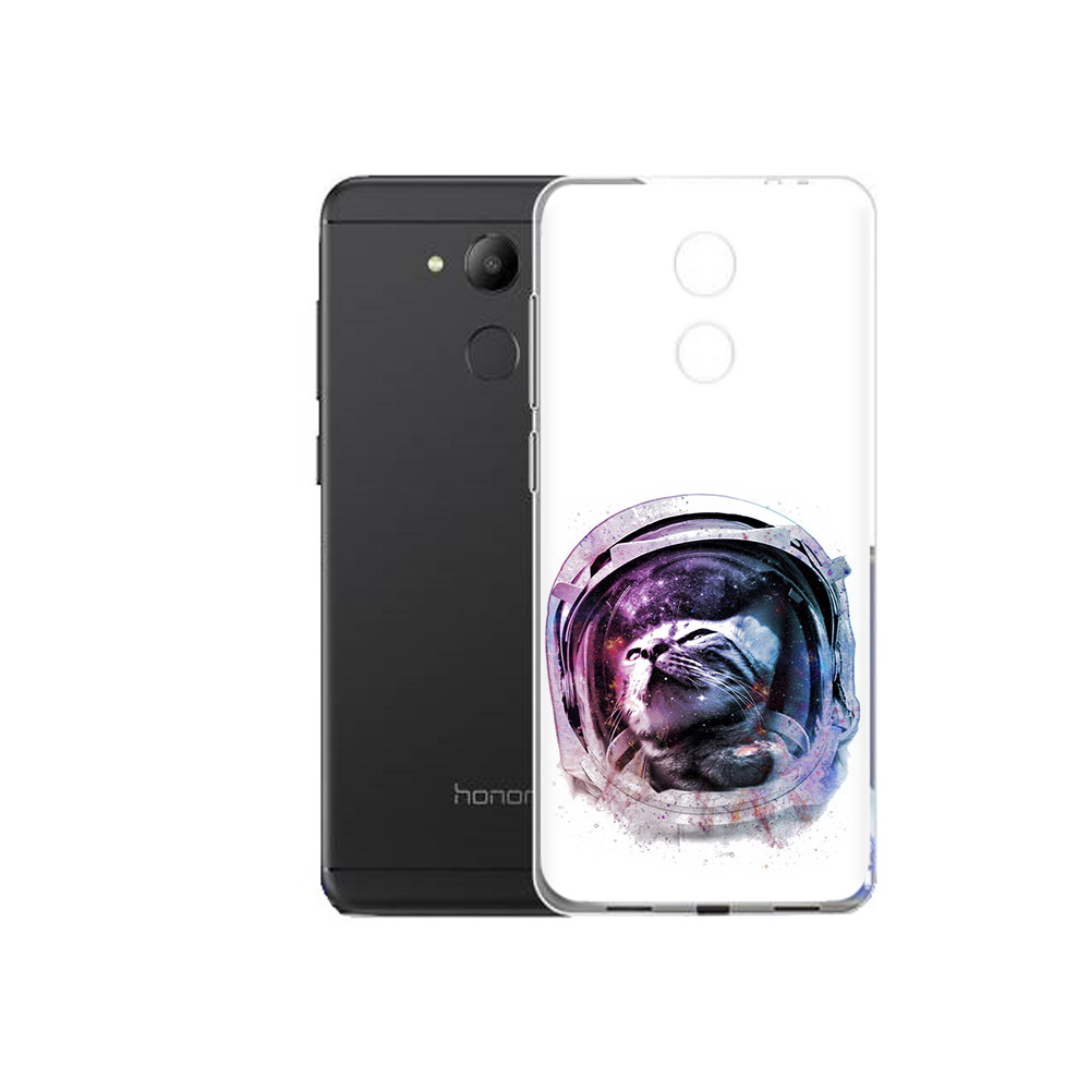

Чехол MyPads Tocco для Honor 6C кот в шлеме (PT67887.49.396), Прозрачный, Tocco
