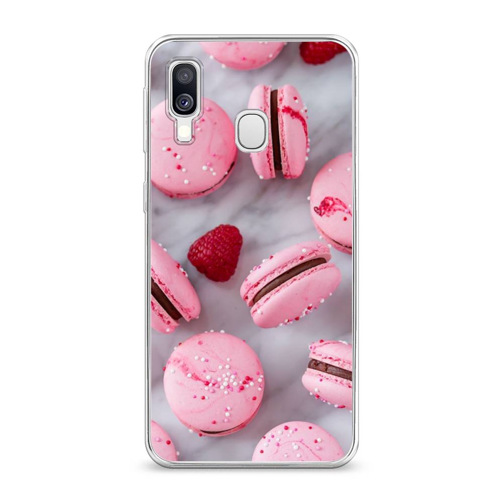 

Чехол Awog на Samsung Galaxy A40 "Макарони с малиной", Разноцветный, 28050-10