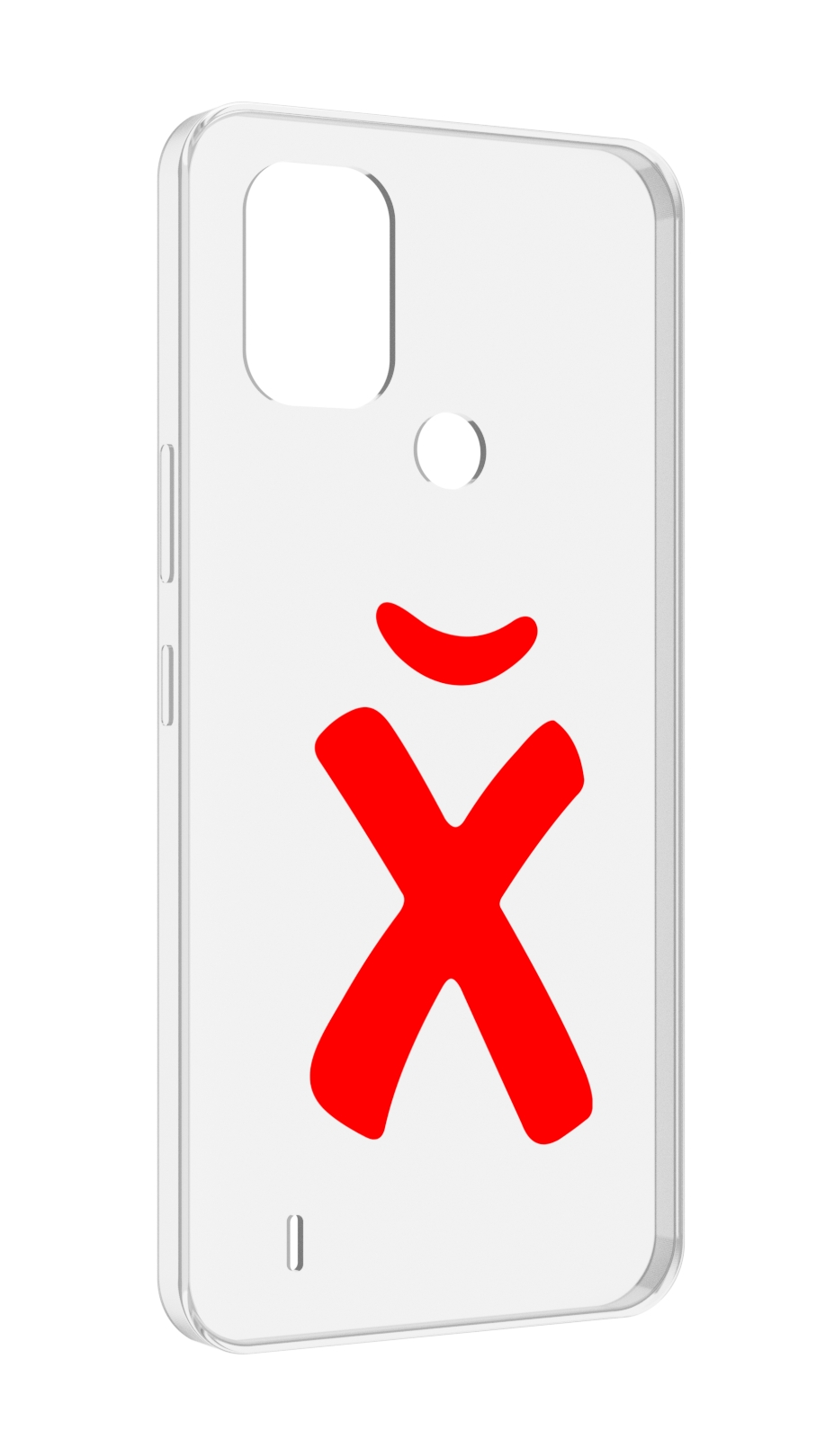 

Чехол MyPads абстракция буква х для Nokia C31, Прозрачный, Tocco