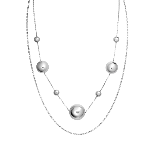

Колье из серебра 45 см PLATINA jewelry 07-0256-00-000-0200, 07-0256-00-000-0200