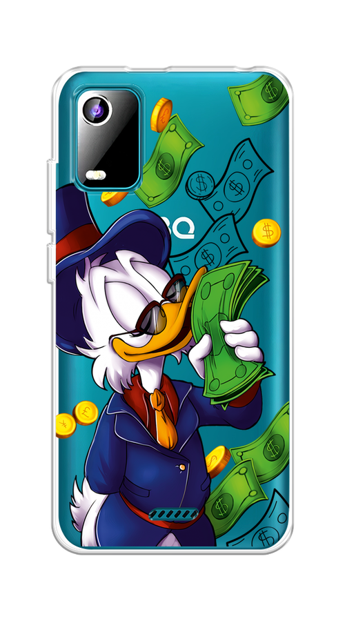 

Чехол на BQ 5560L "Scrooge McDuck with Money", Синий;зеленый;белый, 201950-6