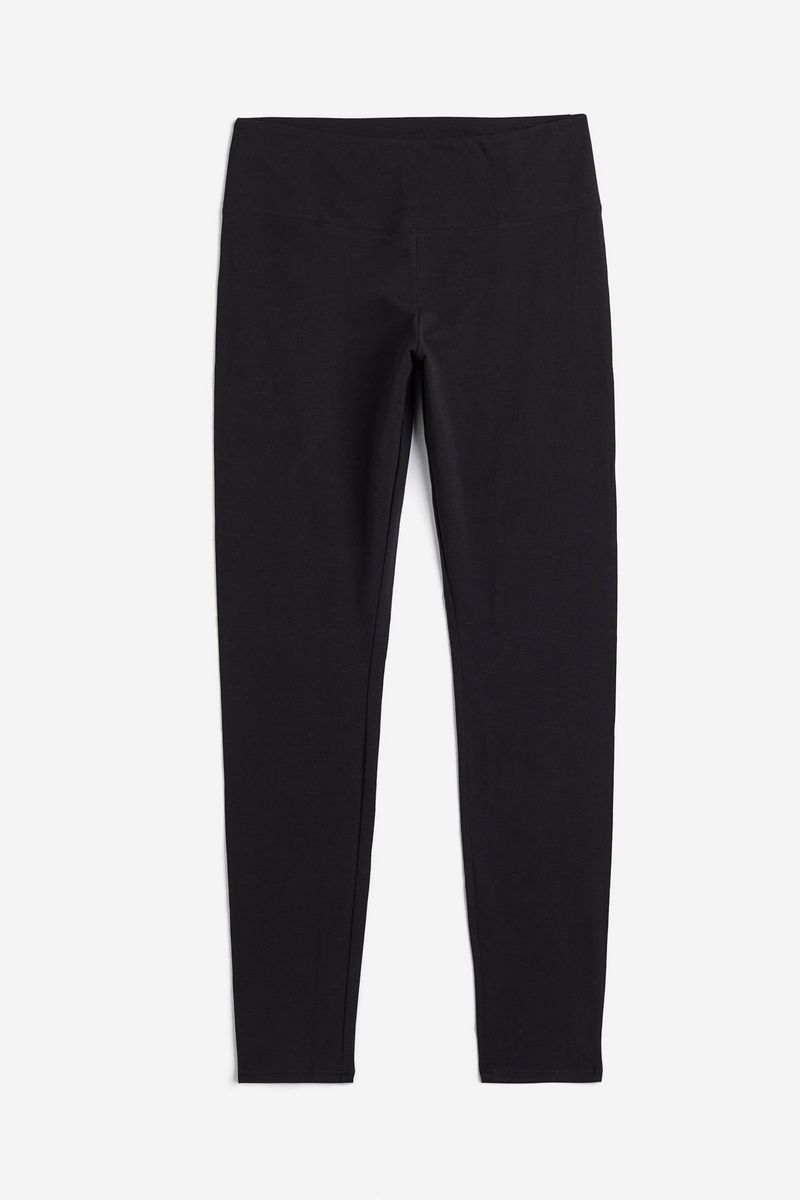 

Леггинсы женские H&M 1224339 черные M, Черный, 1224339