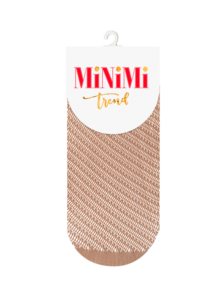 

Носки женские Minimi RETE DIAGONALE бежевые, Бежевый, RETE DIAGONALE