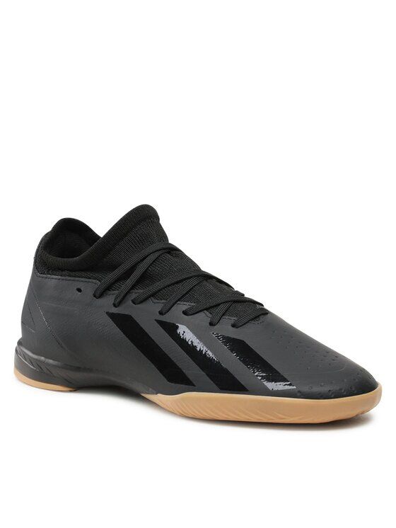 

Кроссовки мужские Adidas X Crazyfast.3 Indoor Boots ID9343 черные 47 1/3 EU, Черный, X Crazyfast.3 Indoor Boots ID9343