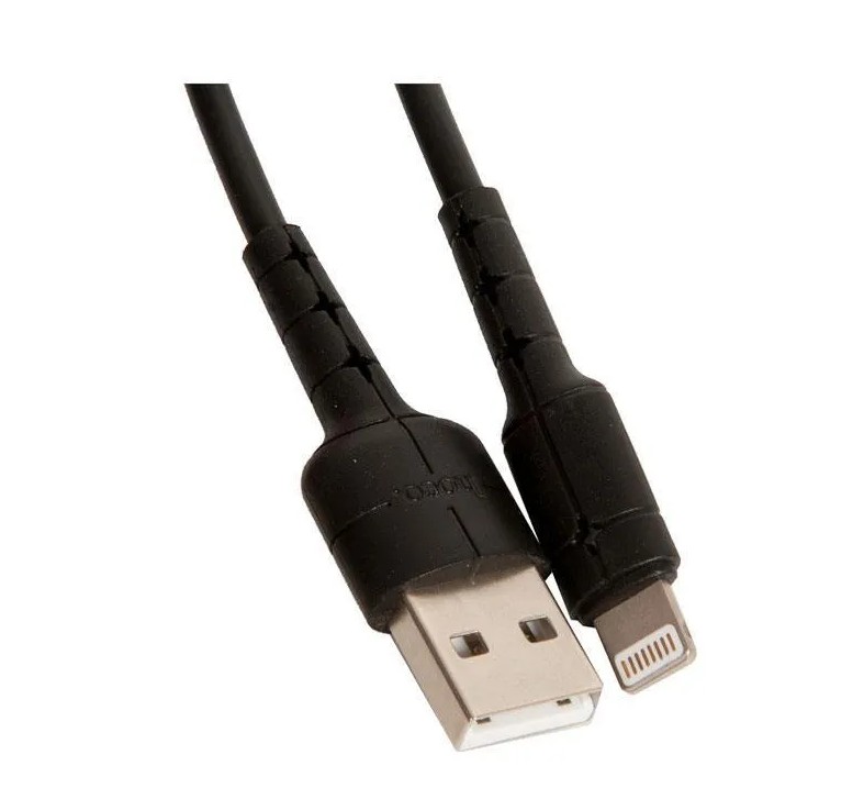 Кабель HOCO X30 USB Lightning 1M HOCO черный (IS791950)