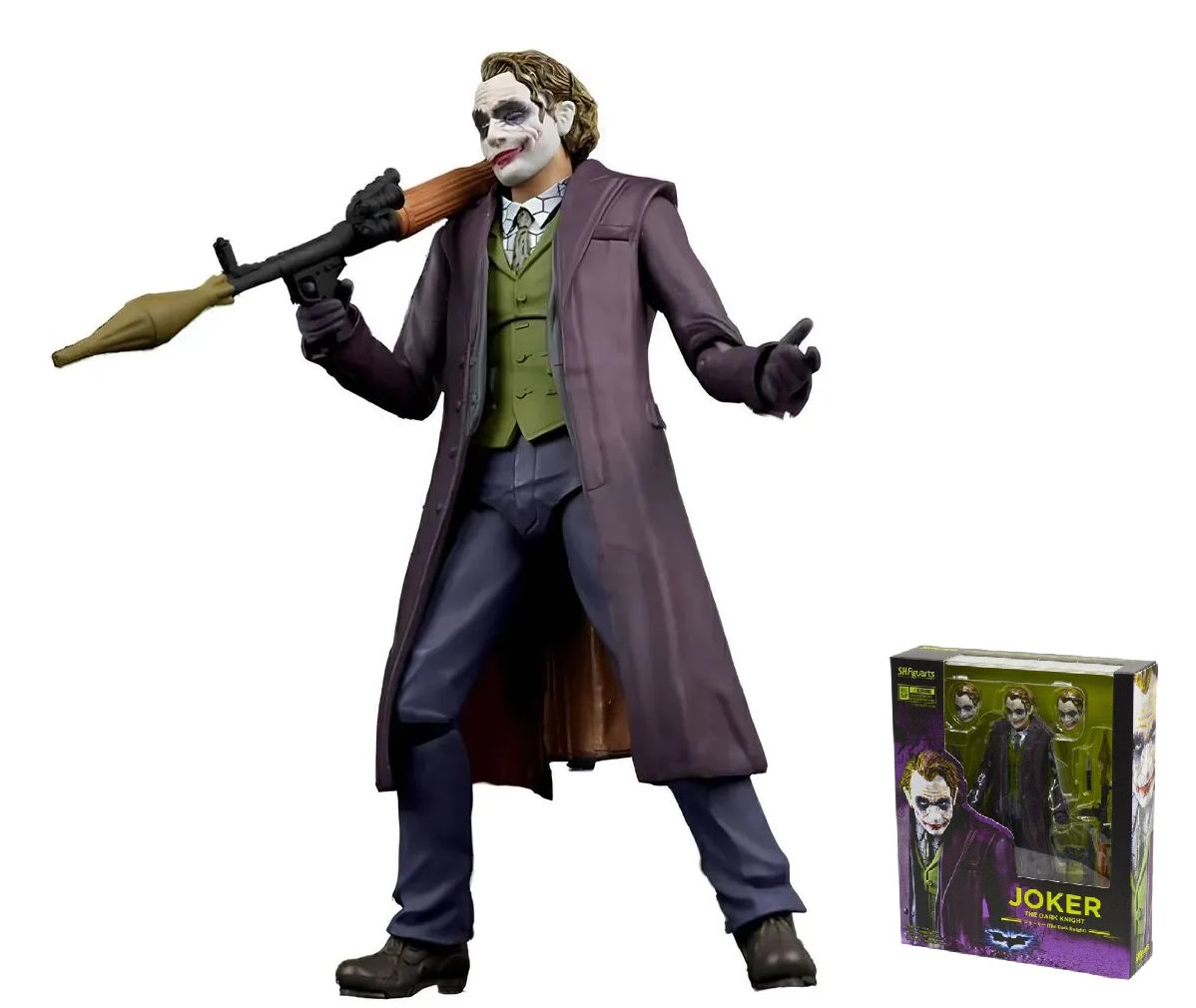 Фигурка Бэтмен Джокер Темный рыцарь Batman Joker The Dark Knight 15см