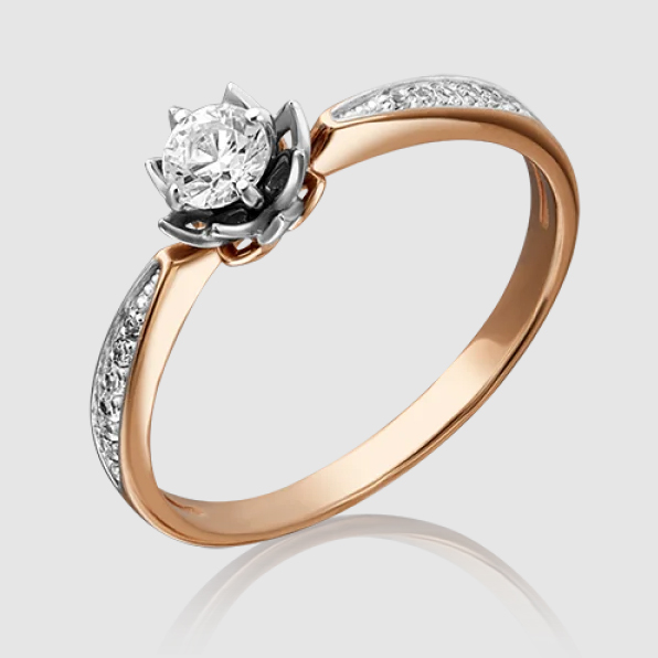 

Кольцо помолвочное из золота р. , PLATINA jewelry 01-4712-00-501-1111-38, фианит, 01-4712-00-501-1111-38