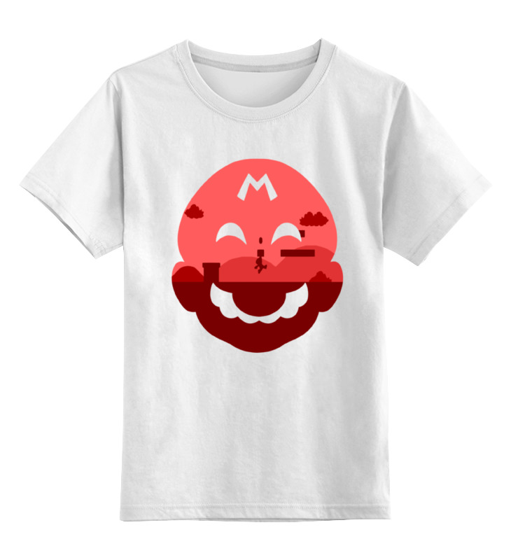 

Футболка детская Printio Марио (mario) цв. белый р. 116, Марио (mario)