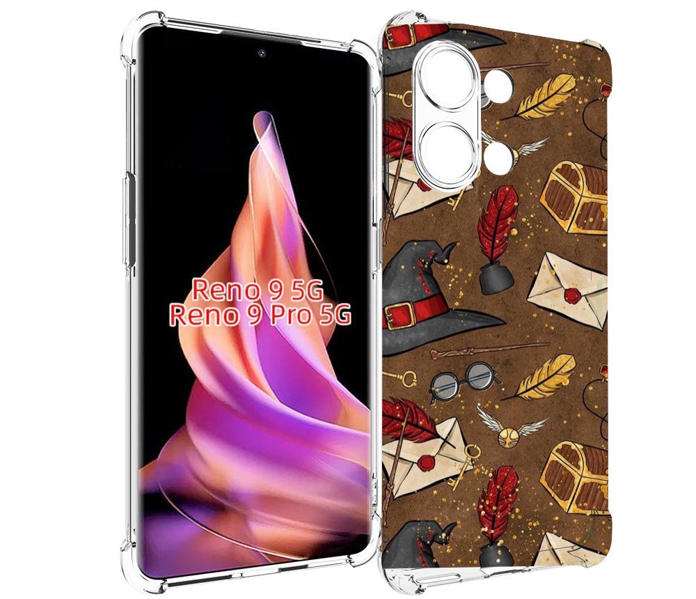 

Чехол MyPads гарри-поттер-вайб для Oppo Reno 9/Reno 9 Pro, Прозрачный, Tocco