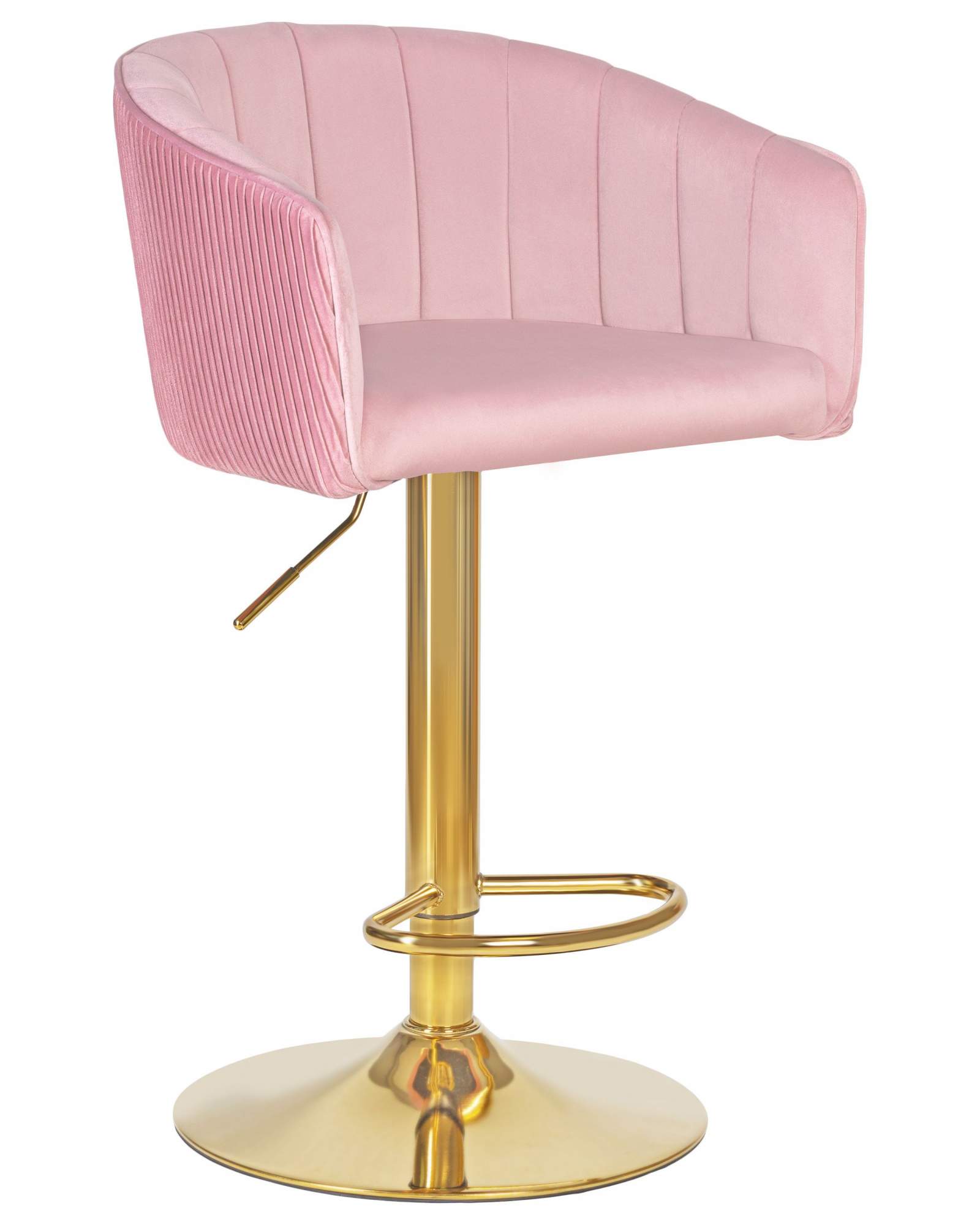 

Барный стул Fleur Gold SNS-LM-5025goldbasepink