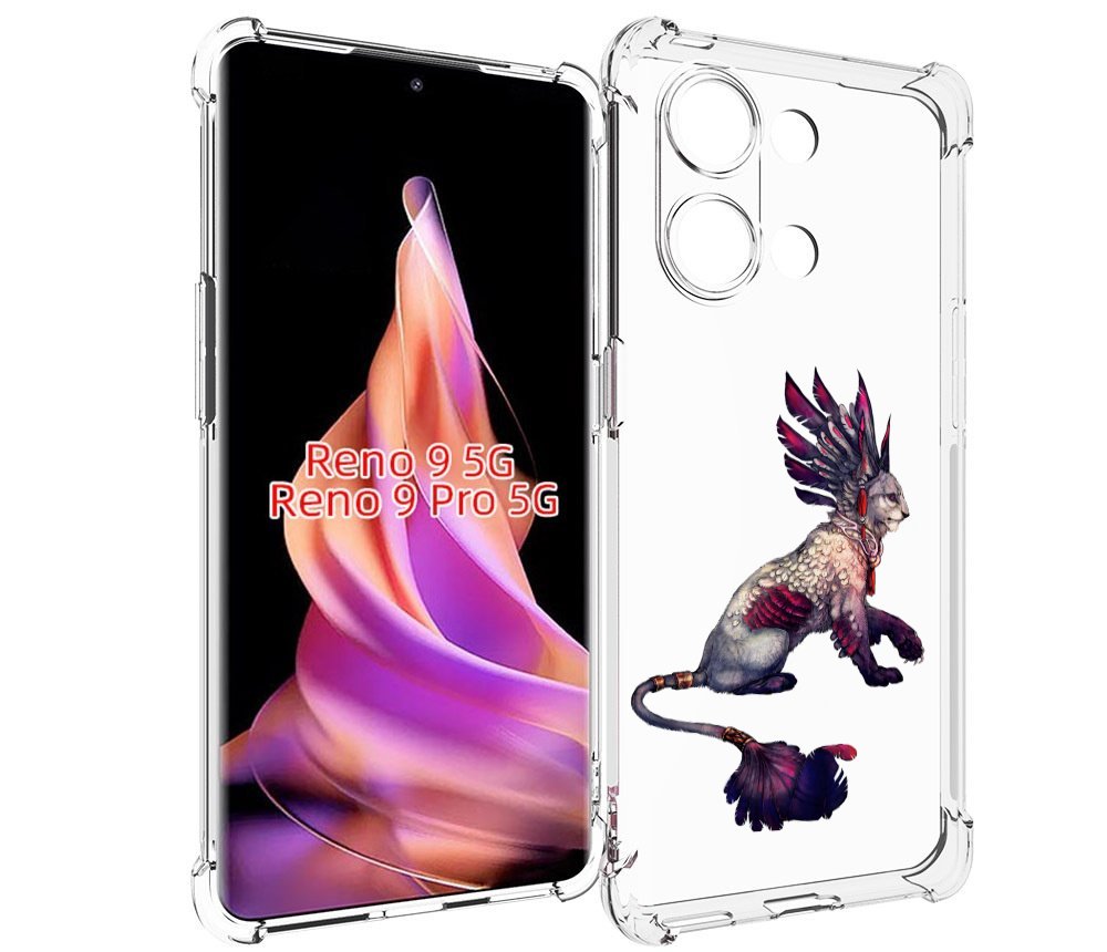 

Чехол MyPads волшебная-пума для OPPO Reno 9 / Reno 9 Pro, Прозрачный, Tocco