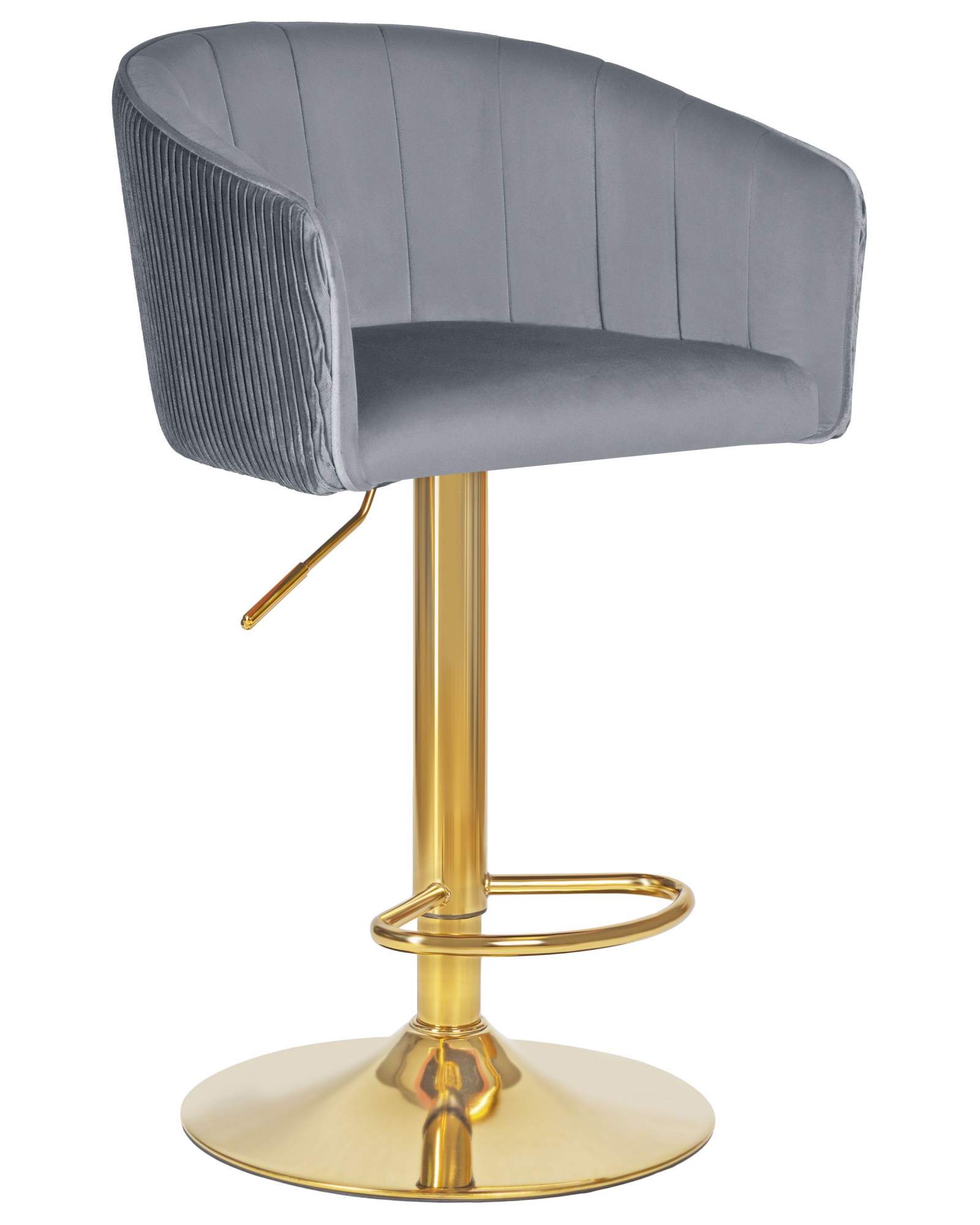 

Барный стул Fleur Gold SNS-LM-5025goldbasegrey