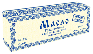 фото Сладкосливочное масло несоленое купавушка традиционное 82,5% бзмж 400 г