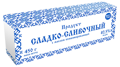 фото Продукт сладкосливочный купавушка с маслом комбинированный 82,5% сзмж 450 г