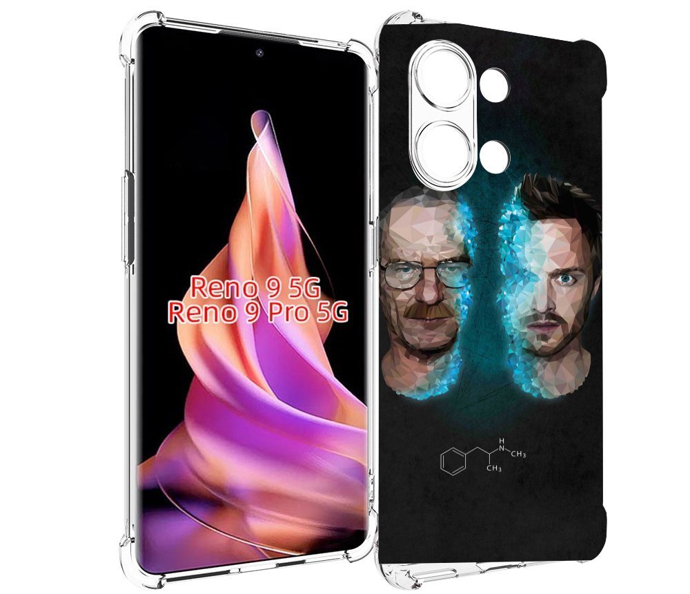 

Чехол MyPads во-все-тяжкие для Oppo Reno 9/Reno 9 Pro, Прозрачный, Tocco
