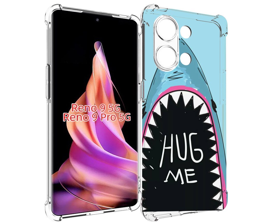 

Чехол MyPads внутри меня для Oppo Reno 9/Reno 9 Pro, Прозрачный, Tocco