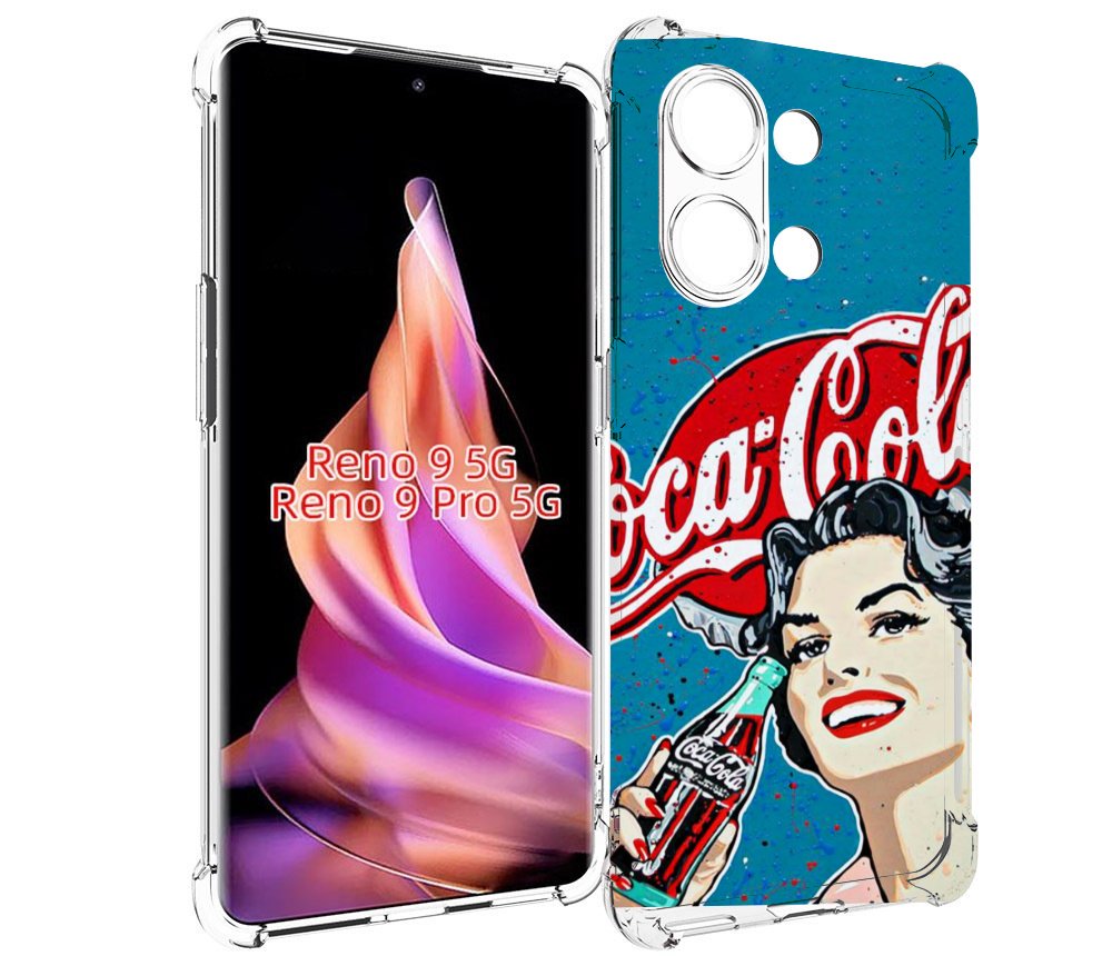 

Чехол MyPads вкусная кола картинка для Oppo Reno 9/Reno 9 Pro, Прозрачный, Tocco