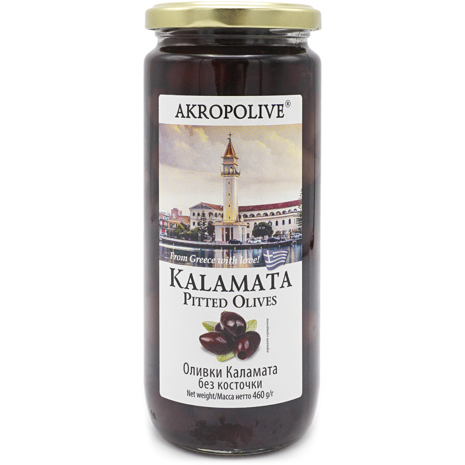 

Оливки Akropolive Каламата без косточки 460 г