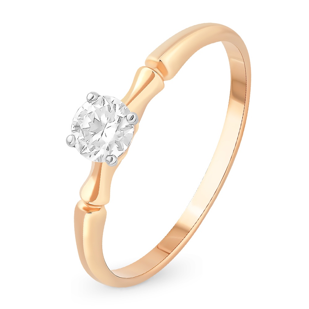 

Кольцо из золота р.  585Gold 101013896, муассанит, 101013896
