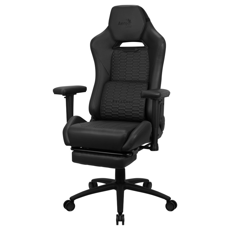 Кресло Aerocool ROYAL Leatherette Charcoal Black