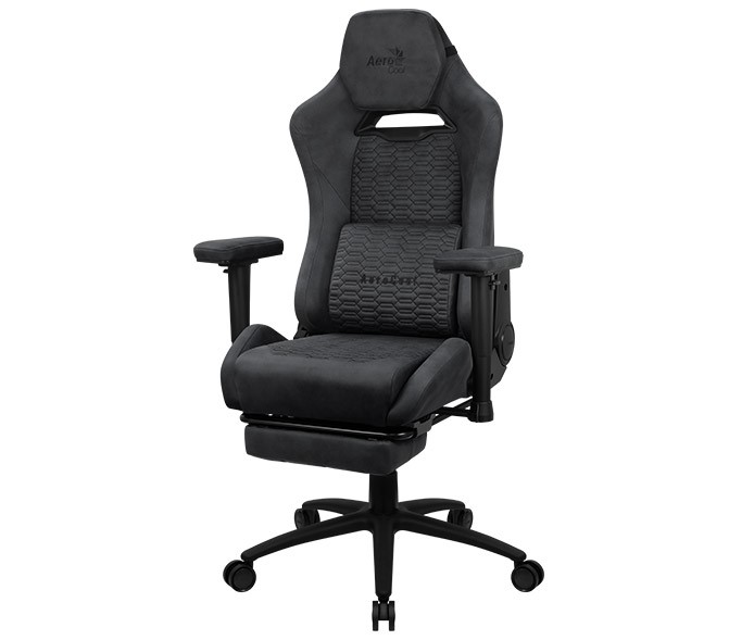 

Кресло Aerocool ROYAL AeroSuede Slate Grey, Серый, Royal