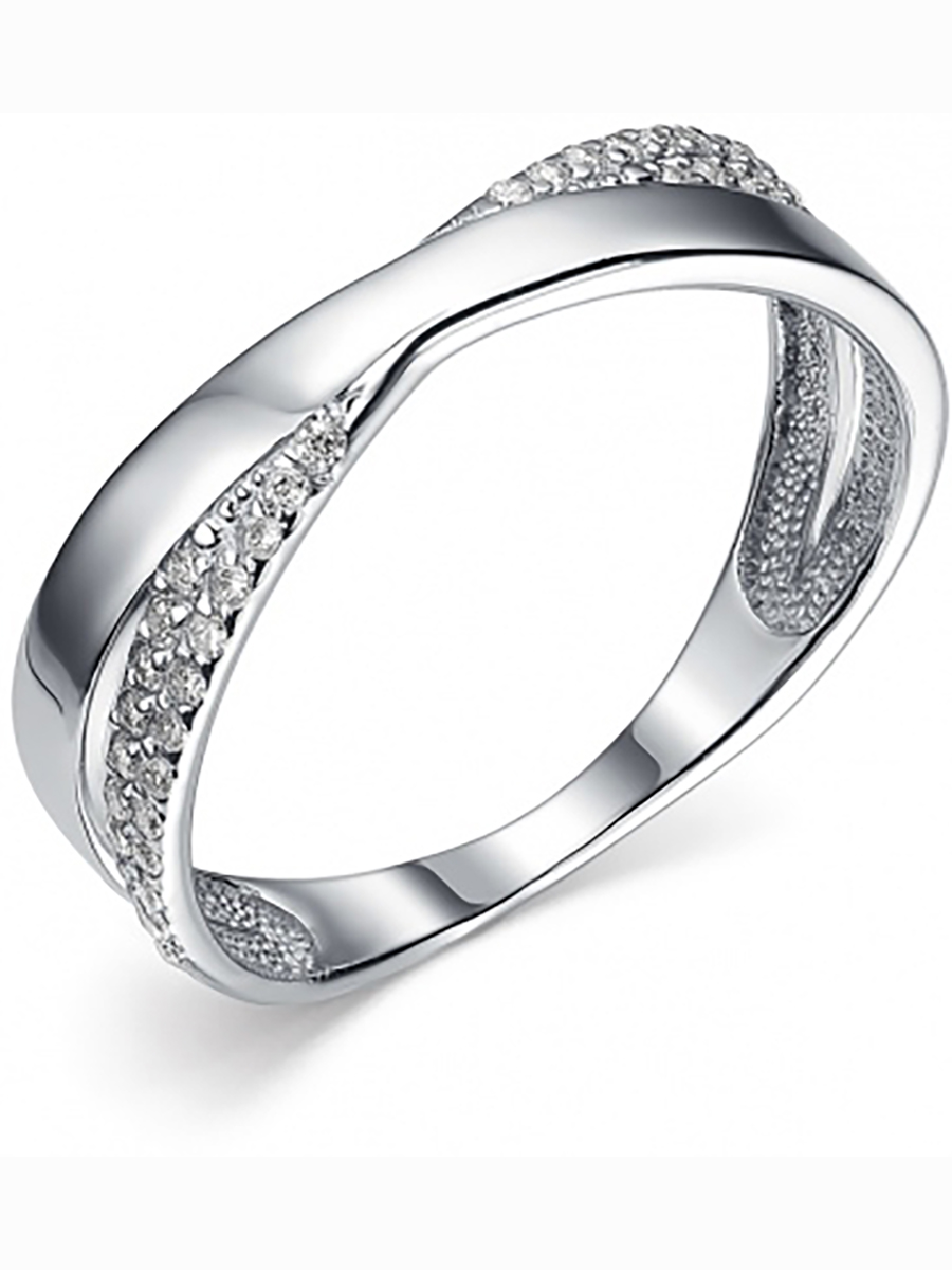 

Кольцо с 46 фианитами из серебра Veronika К630-1097 18, К630-1097