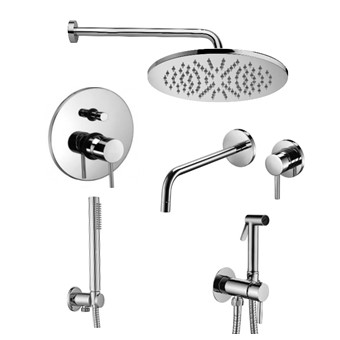 

Paffoni Душевой комплект Paffoni Light KITZLIG015CR006