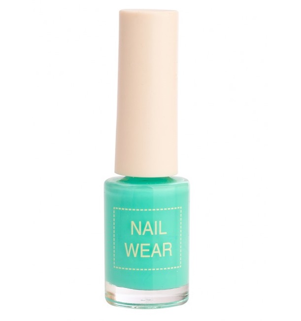 фото Лак для ногтей the saem nail wear 112 forest mint, 7 мл