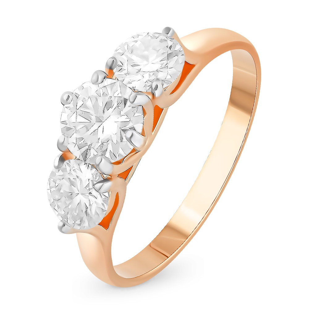 

Кольцо из золота р.  585Gold 101013892, муассанит, 101013892