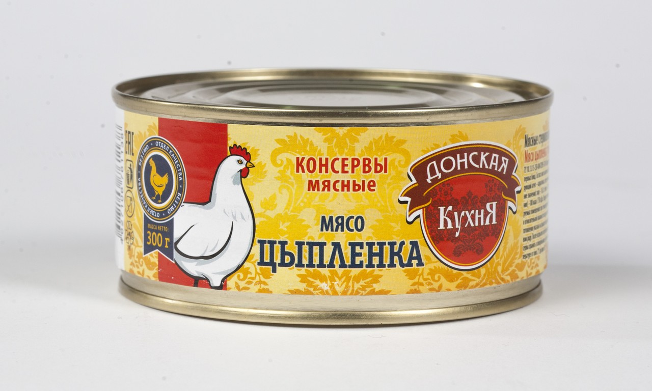

Мясо цыпленка Донская кухня в собственном соку 300 г