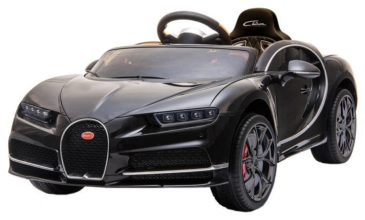 фото Детский электромобиль harleybella bugatti chiron 2.4g black hl318