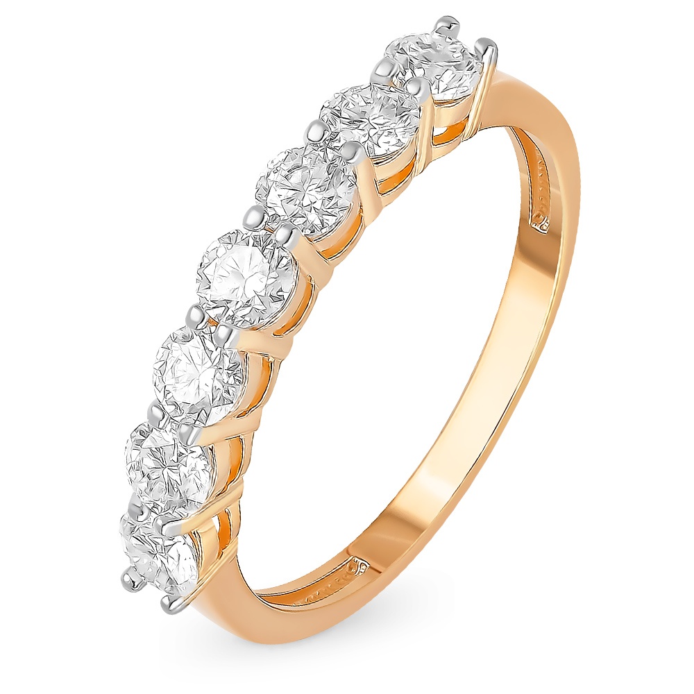 

Кольцо из золота р.  585Gold 101013890, муассанит, 101013890