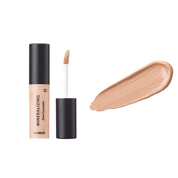 фото См mineralizing консилер для маскировки пор mineralizing pore concealer 02 rich beige 4ml the saem