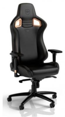 фото Кресло игровое noblechairs epic limited ed. copper чёрный nbl-epc-pu-xxi