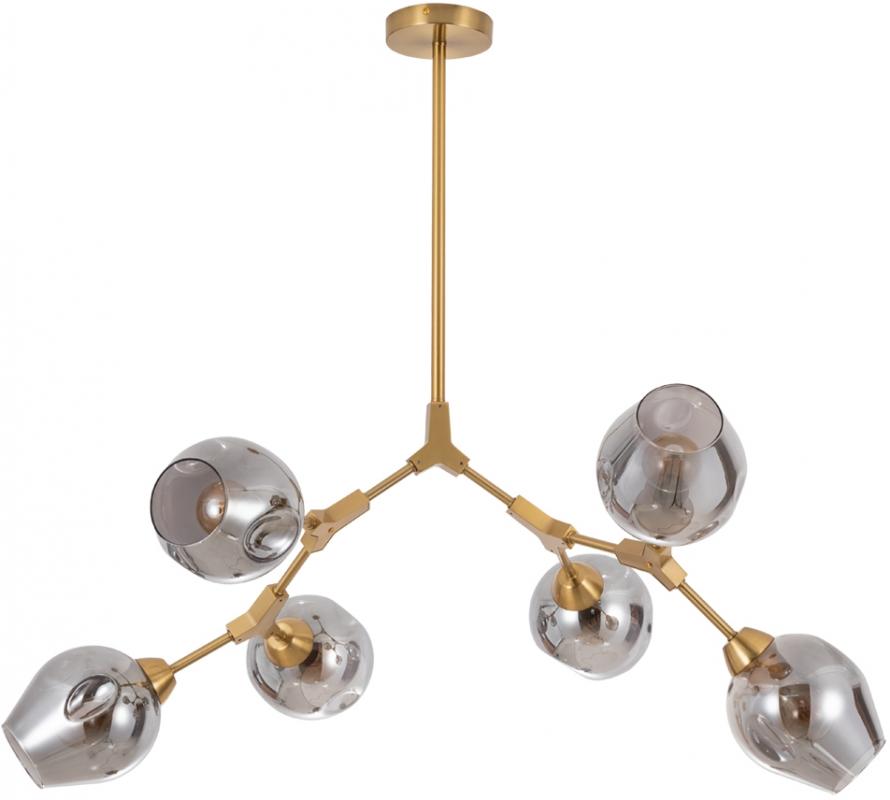 

Потолочная люстра Arte Lamp Yuka A4103SP-6PB