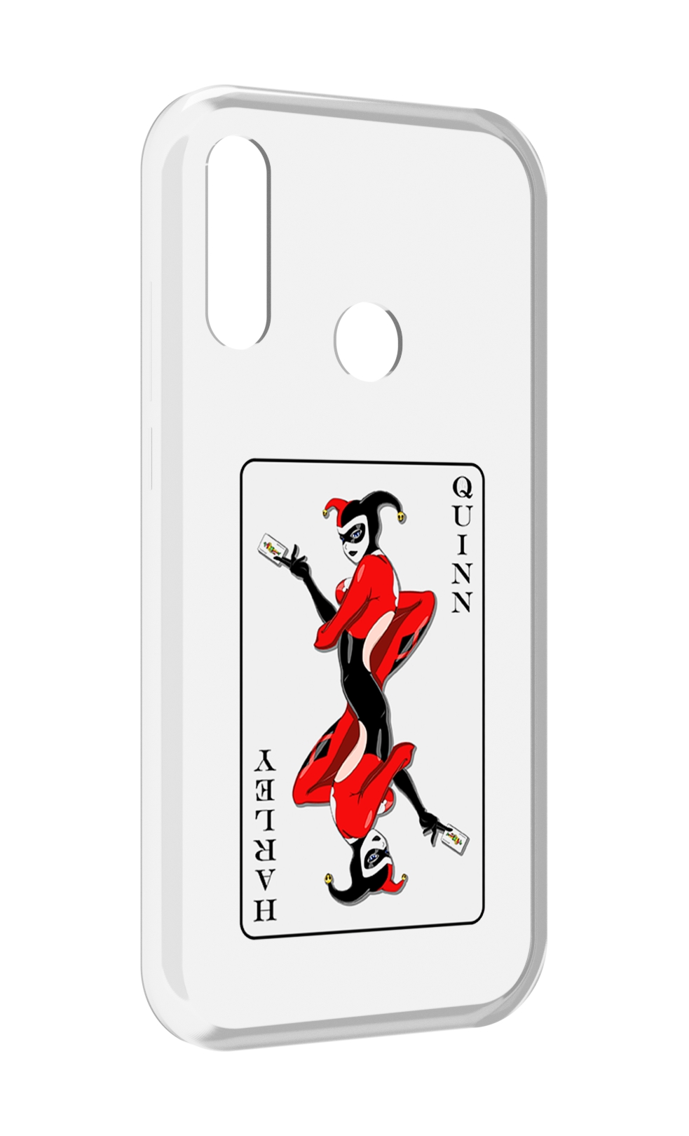 

Чехол MyPads королева-джокера для Lenovo Z6 Pro Youth Edition / Z6 Pro Lite, Прозрачный, Tocco