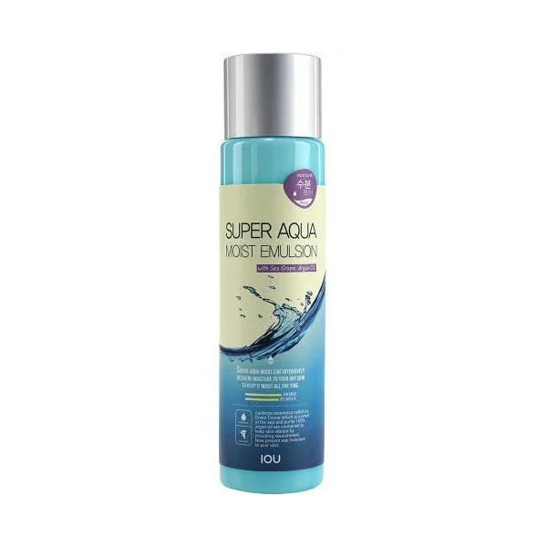 фото Влк iou увлажняющее средство iou super aqua moist emulsion-lotion 300ml welcos