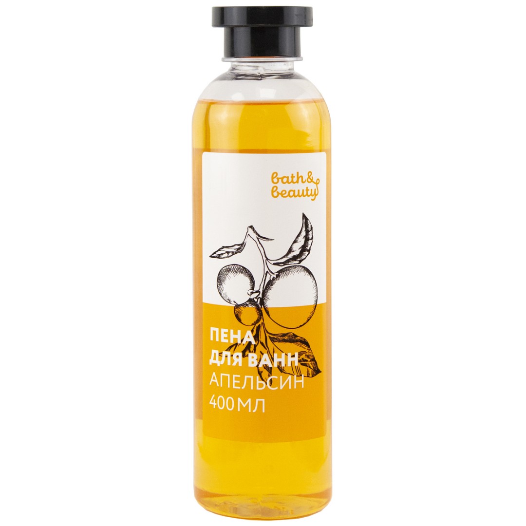 

Пена для ванны Bath & Beauty Апельсин 400ml 11-650, Разноцветный