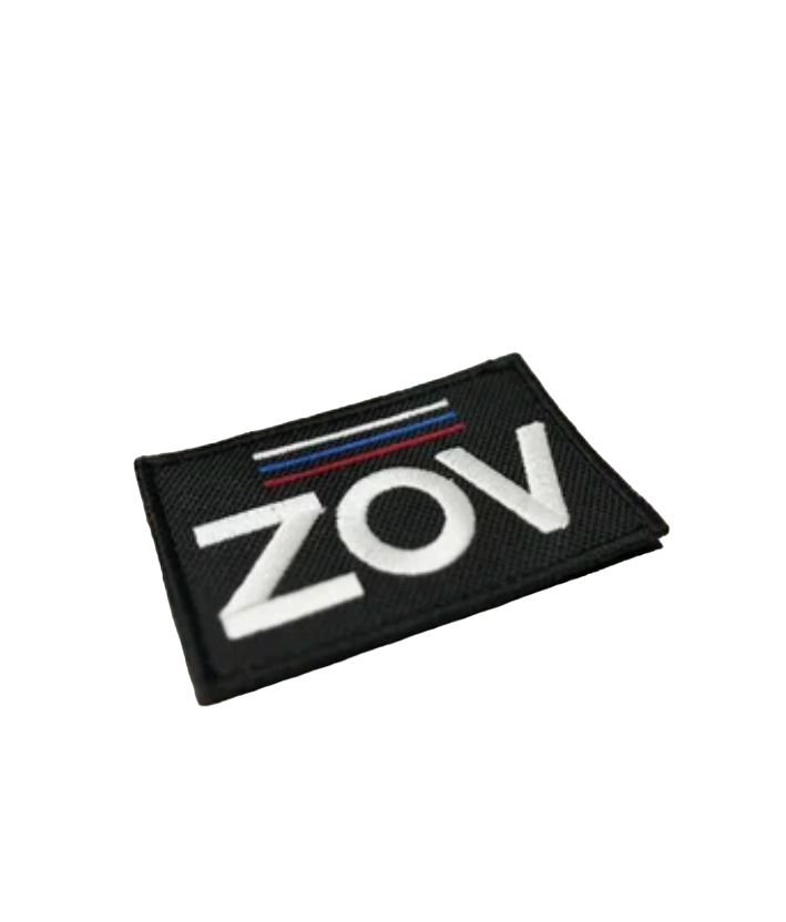 

Нашивка на липучке ZOV РФ 00116582 8х5 см, Разноцветный, 48211
