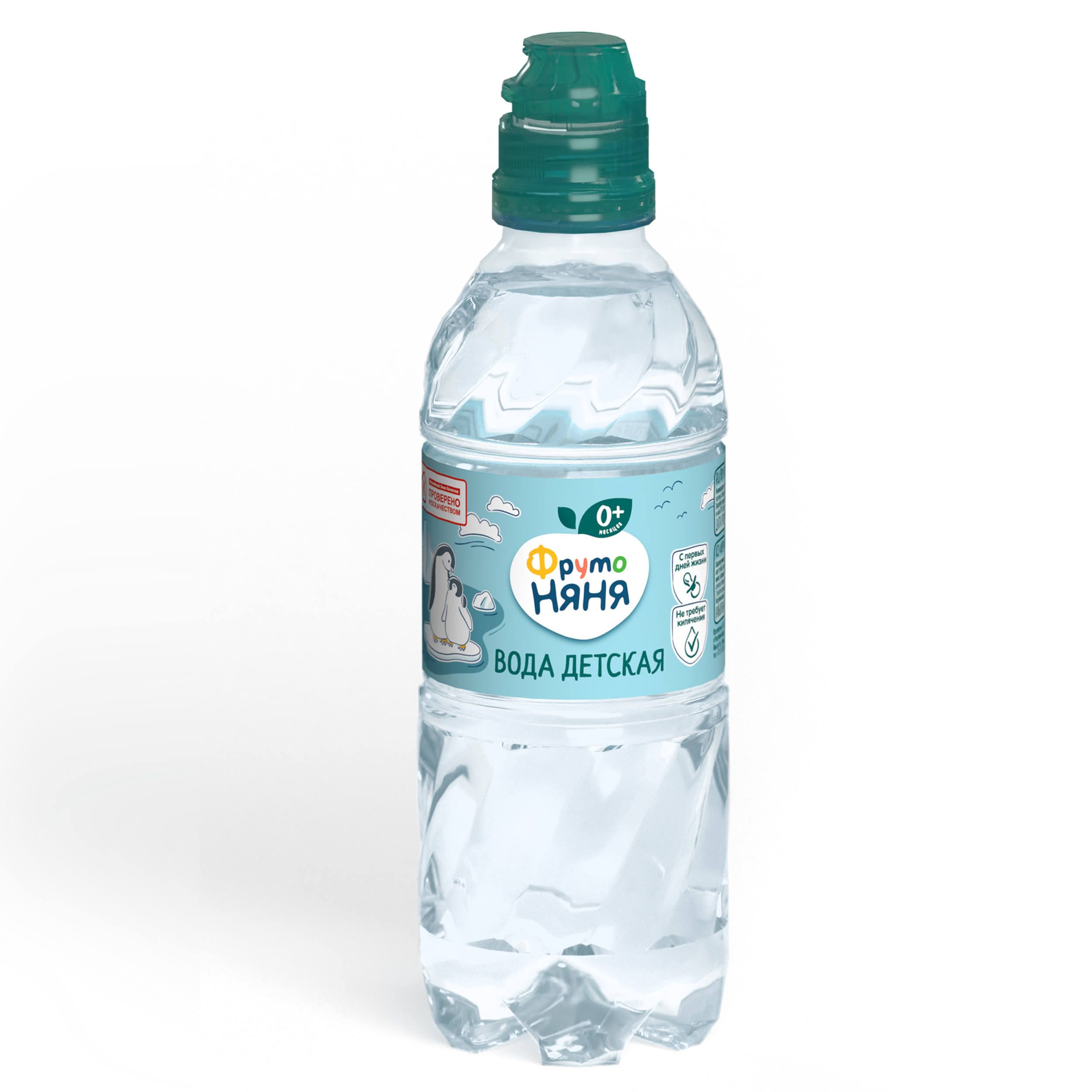 Детская вода питьевая Фруто Няня негазированная 330 мл, 1 шт