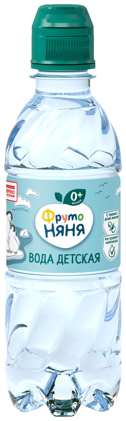 Детская вода питьевая Фруто Няня негазированная 330 мл