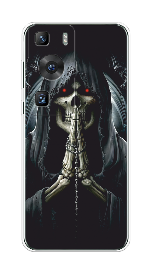 

Чехол на Huawei P60/P60 Pro "Молитва", Серый, 6121050-1