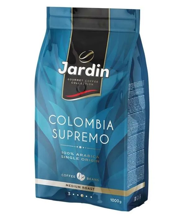 Кофе в зернах Jardin Colombia Supremo, 1 кг