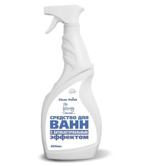 фото Средство для чистки ванн clean point 600ml ср-а3