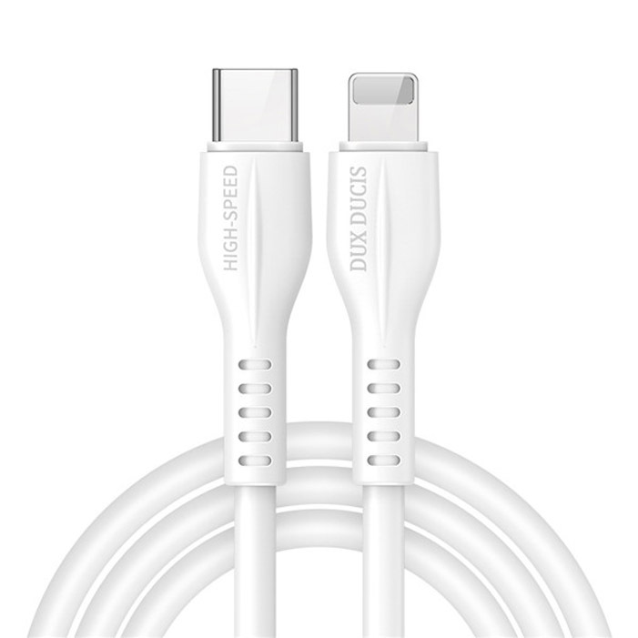 фото Кабель usb type c - lightning dux ducis k-v 100 1 м белый