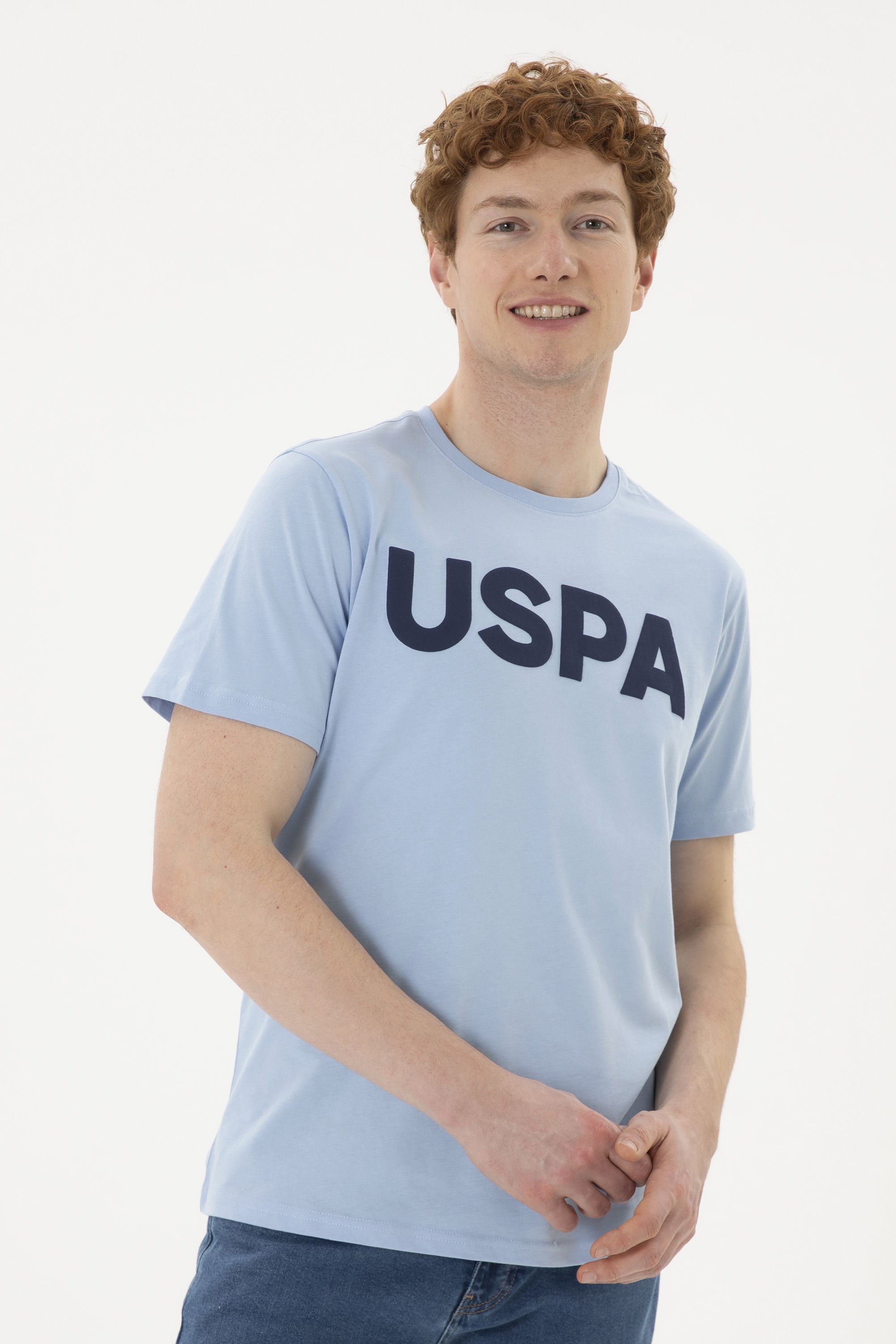 

Футболка мужская U.S. POLO Assn. G081SZ0110GEARTIY024 голубая XL, Голубой, G081SZ0110GEARTIY024