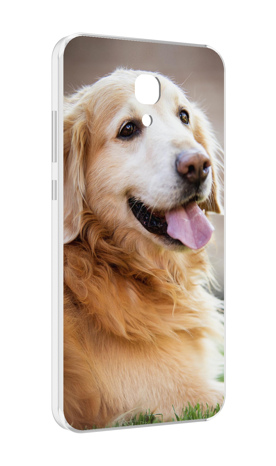 

Чехол MyPads золотистыи ретривер для Meizu M6 (M711Q), Прозрачный, Tocco