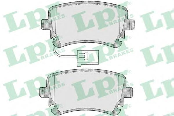 

Комплект тормозных колодок Lpr 05P1206